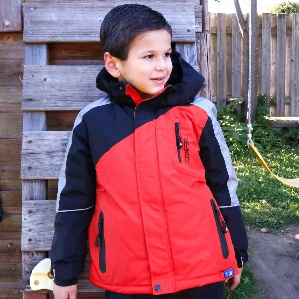Ensemble de Neige Conifere Flash Boys - Rouge Bébé Enfant Conifere