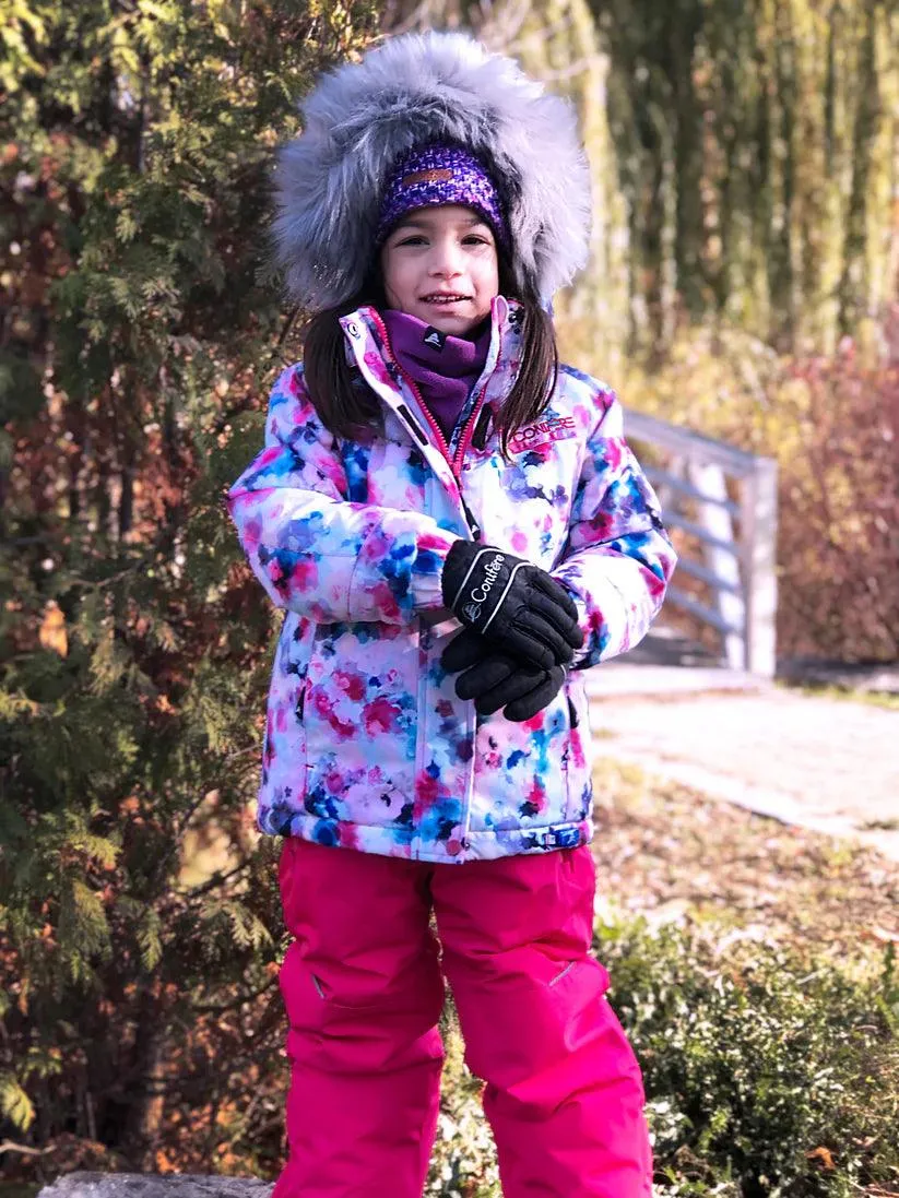Conifere KOYA - Combinaison de neige pour filles (Taille 7) Babykids Conifere