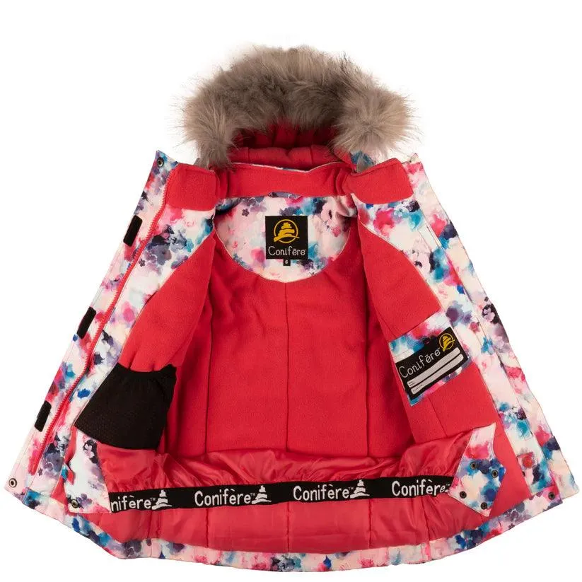 Conifere KOYA - Combinaison de neige pour filles (Taille 7) Babykids Conifere