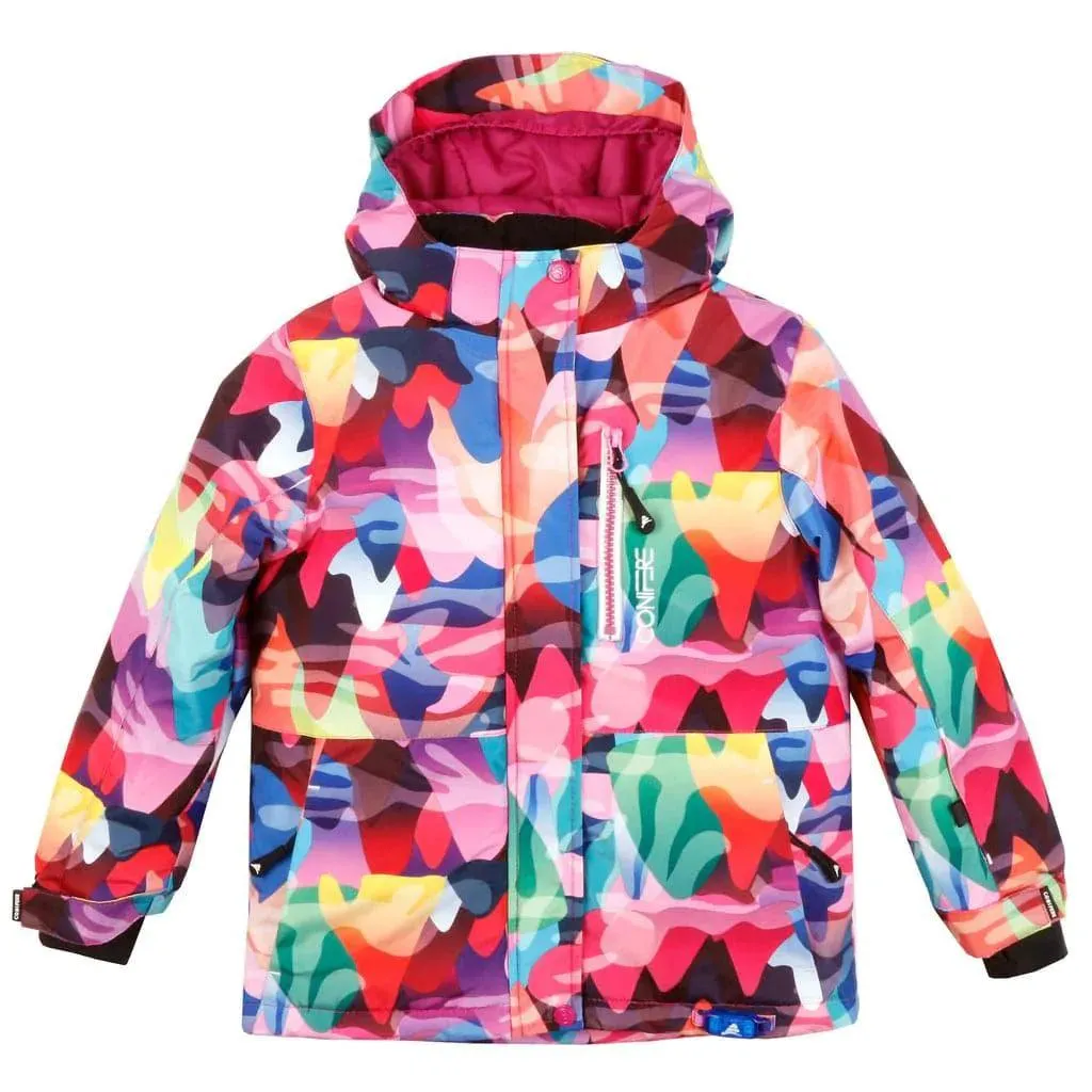 Ensemble de Combinaison Neige Bébé Filles Arc-en-Ciel Pailleté Conifere
