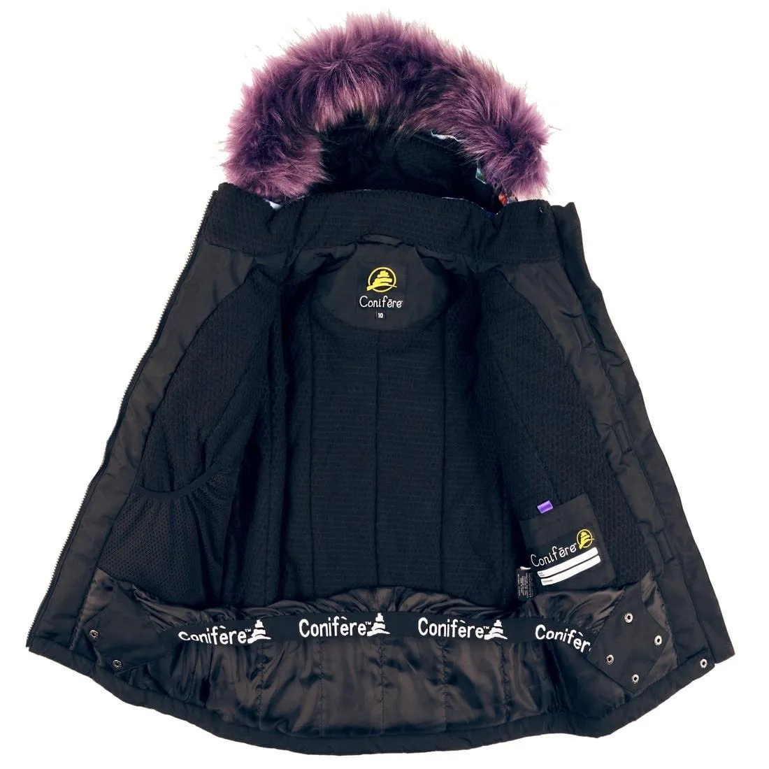 Conifere TAKLA - Combinaison neige Kaléidoscope pour filles - (Tailles 7 & 10) Bébé Enfant Conifere