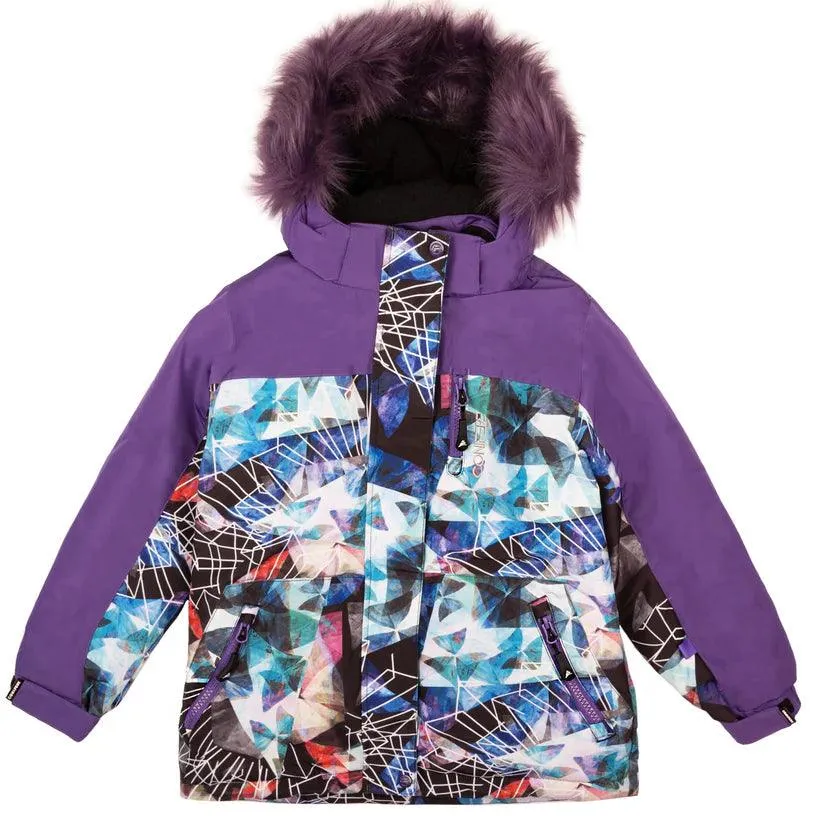 Conifere TAKLA - Combinaison neige Kaléidoscope pour filles - (Tailles 7 & 10) Bébé Enfant Conifere