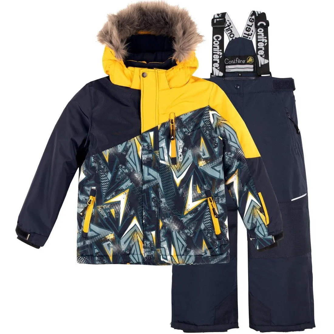 Conifere TRIGLAV - Combinaison de neige pour garçons (Tailles 2, 3, 5 & 6) Babykids Conifere
