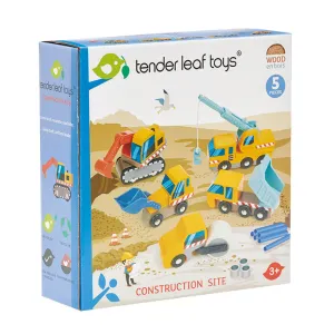 Jeu de Voitures de Construction
