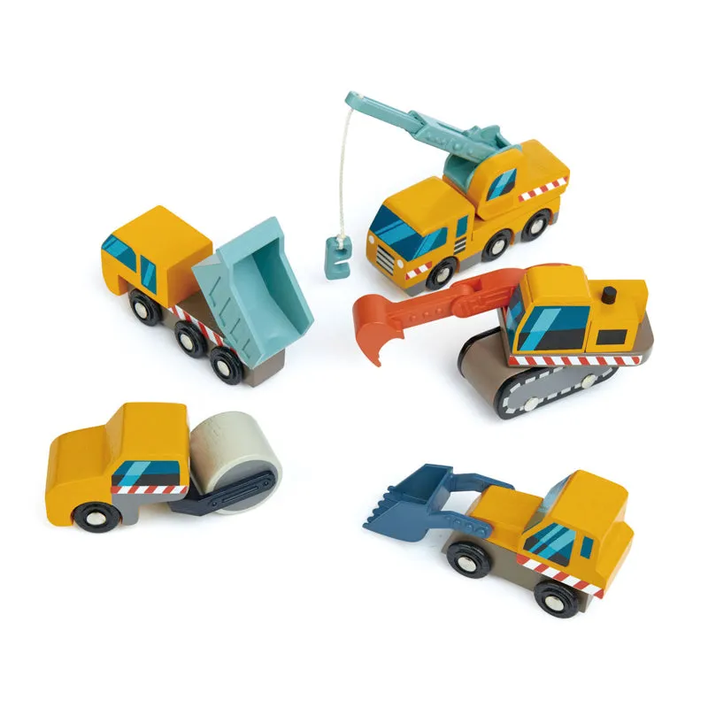 Jeu de Voitures de Construction