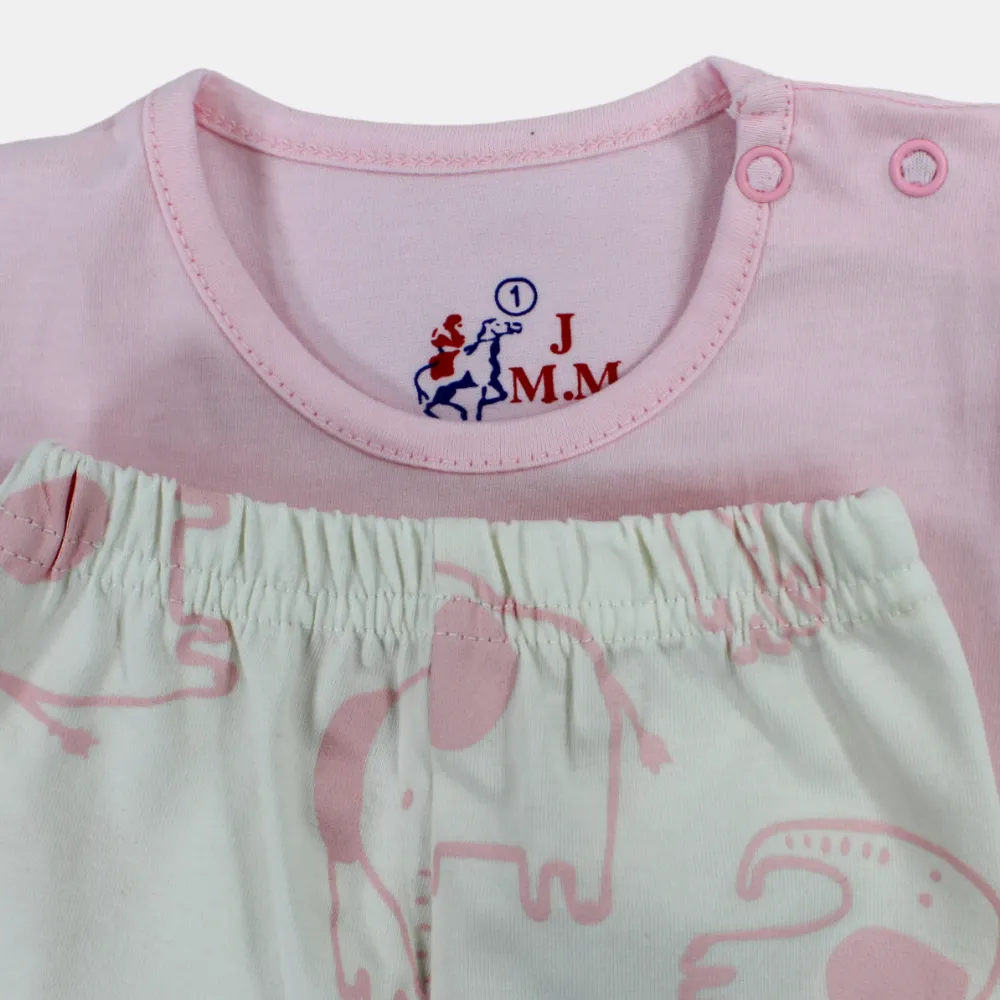 Pyjama en coton Cool Mom pour bébé fille