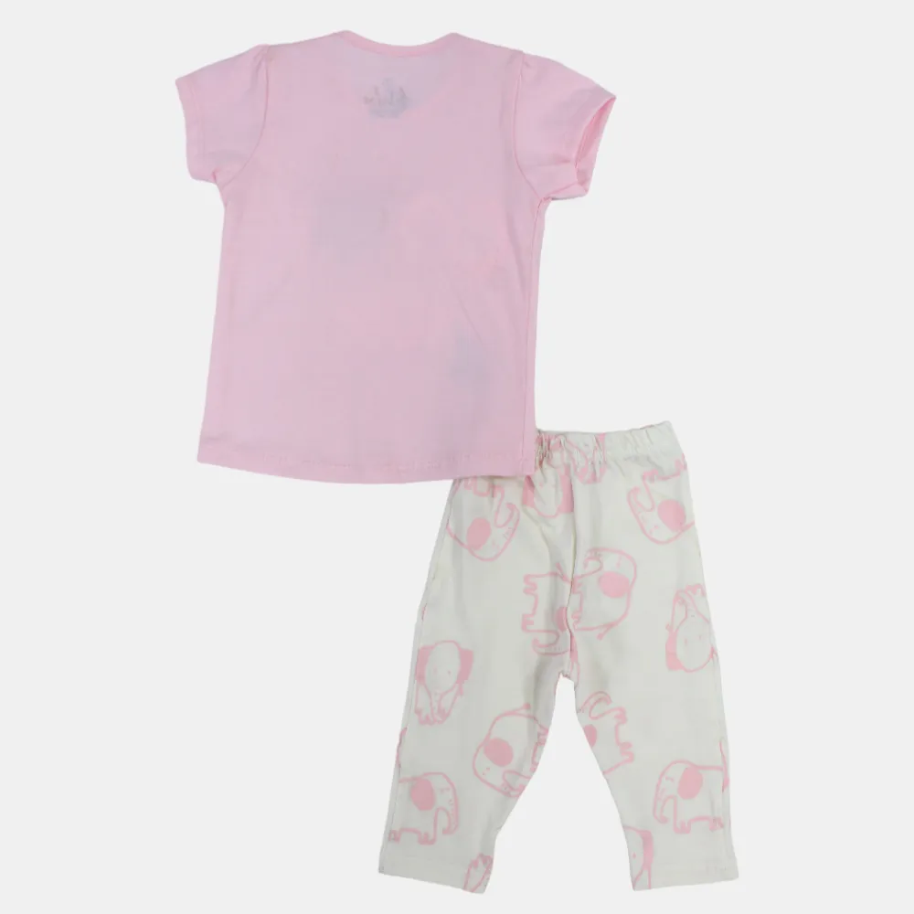 Pyjama en coton Cool Mom pour bébé fille