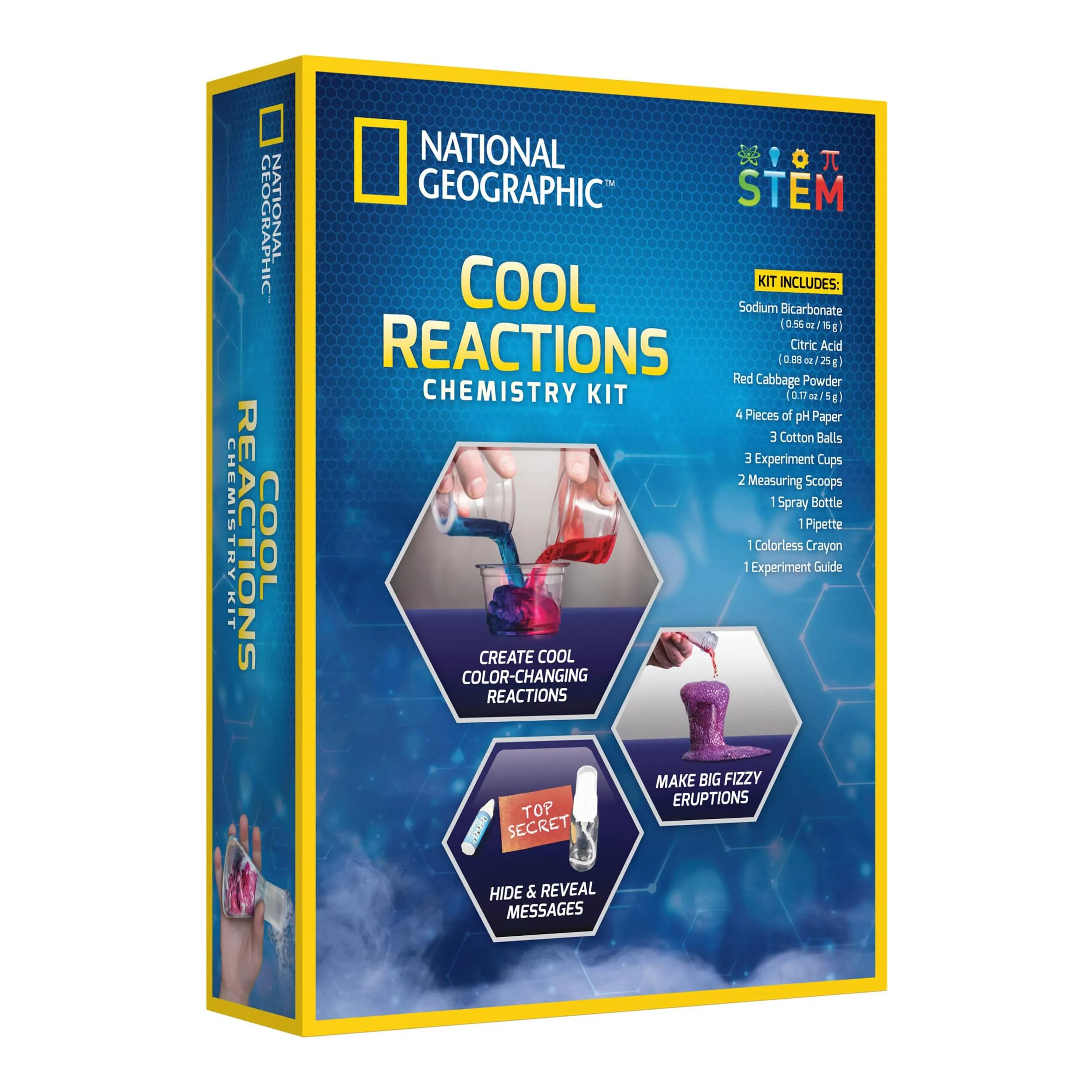 Kit de Chimie Réactions Cool National Geographic