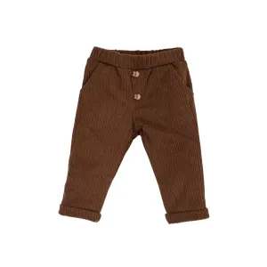 Pantalon en velours côtelé - Marron par EMC