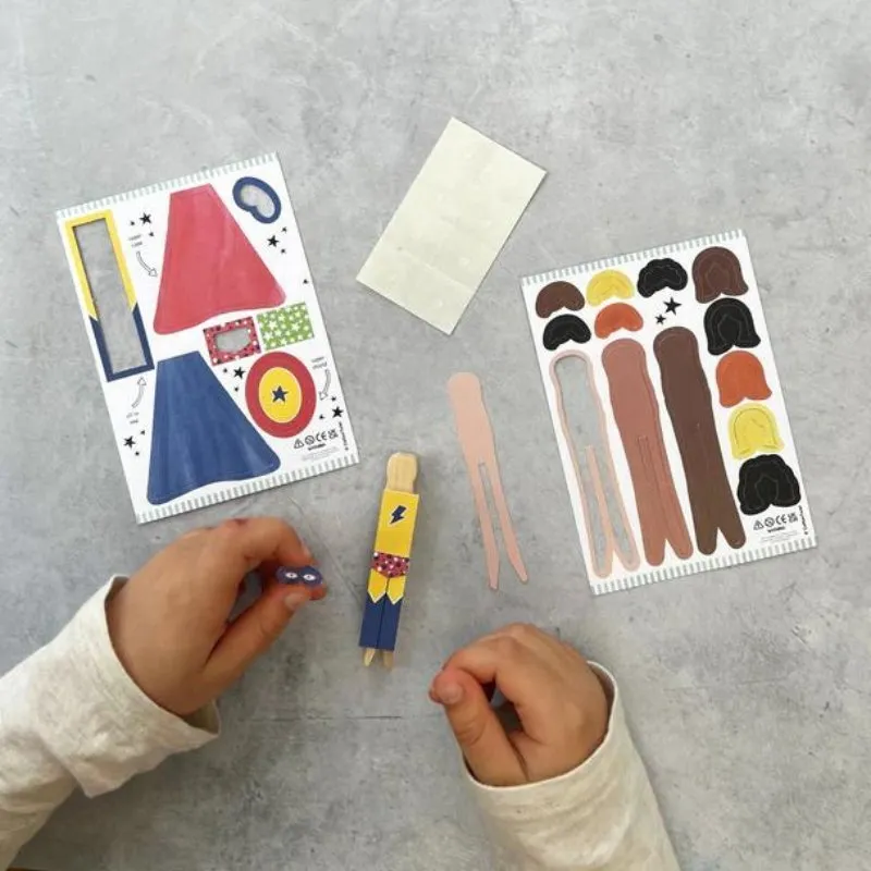 Cotton Twist : Créez Votre Super-Héros Poupée à Cheville