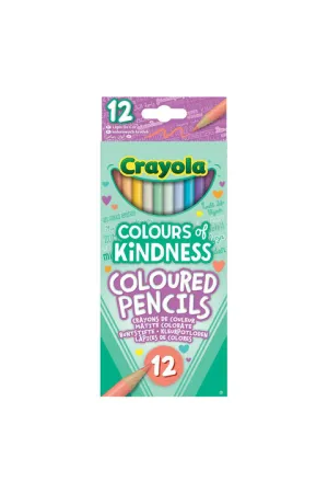 Crayola Couleurs de Gentillesse 12 Crayons de Couleur