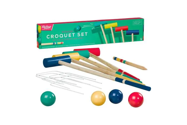 Jeu de Croquet en Bois