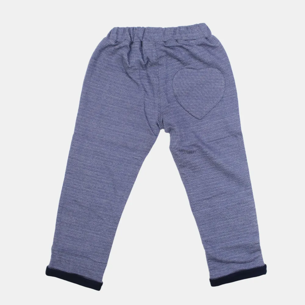 Pantalon Confortable avec Nœud Mignon
