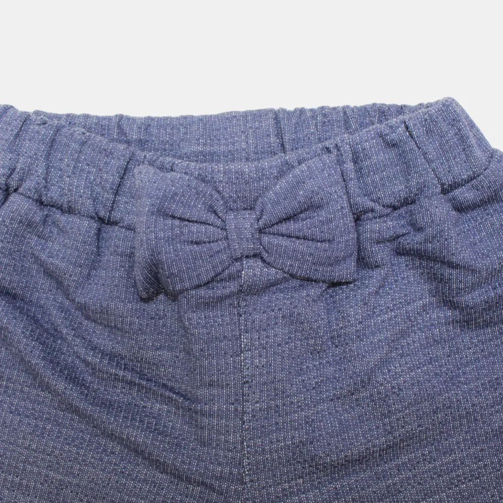 Pantalon Confortable avec Nœud Mignon