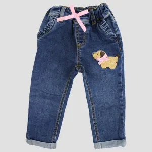 Jeans Confortables pour Chiot Mignon
