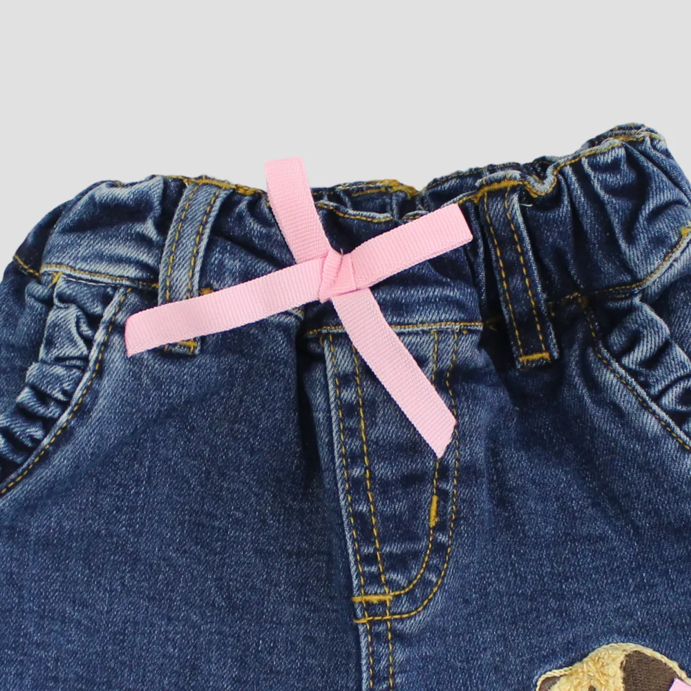 Jeans Confortables pour Chiot Mignon