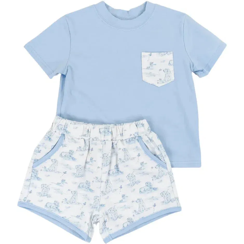 Ensemble de Shorts à Poches pour Garçons Cypress Row Snips & Snails