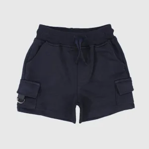 Short confortable bleu marine foncé