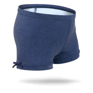 Short en Spandex Bleu Denim pour Filles
