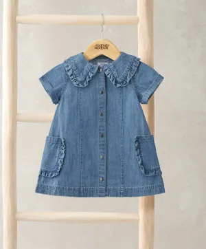 Robe chemise en denim