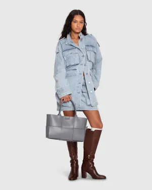 Chemise Overshirt Amour Lointain - Lavage de pierre
