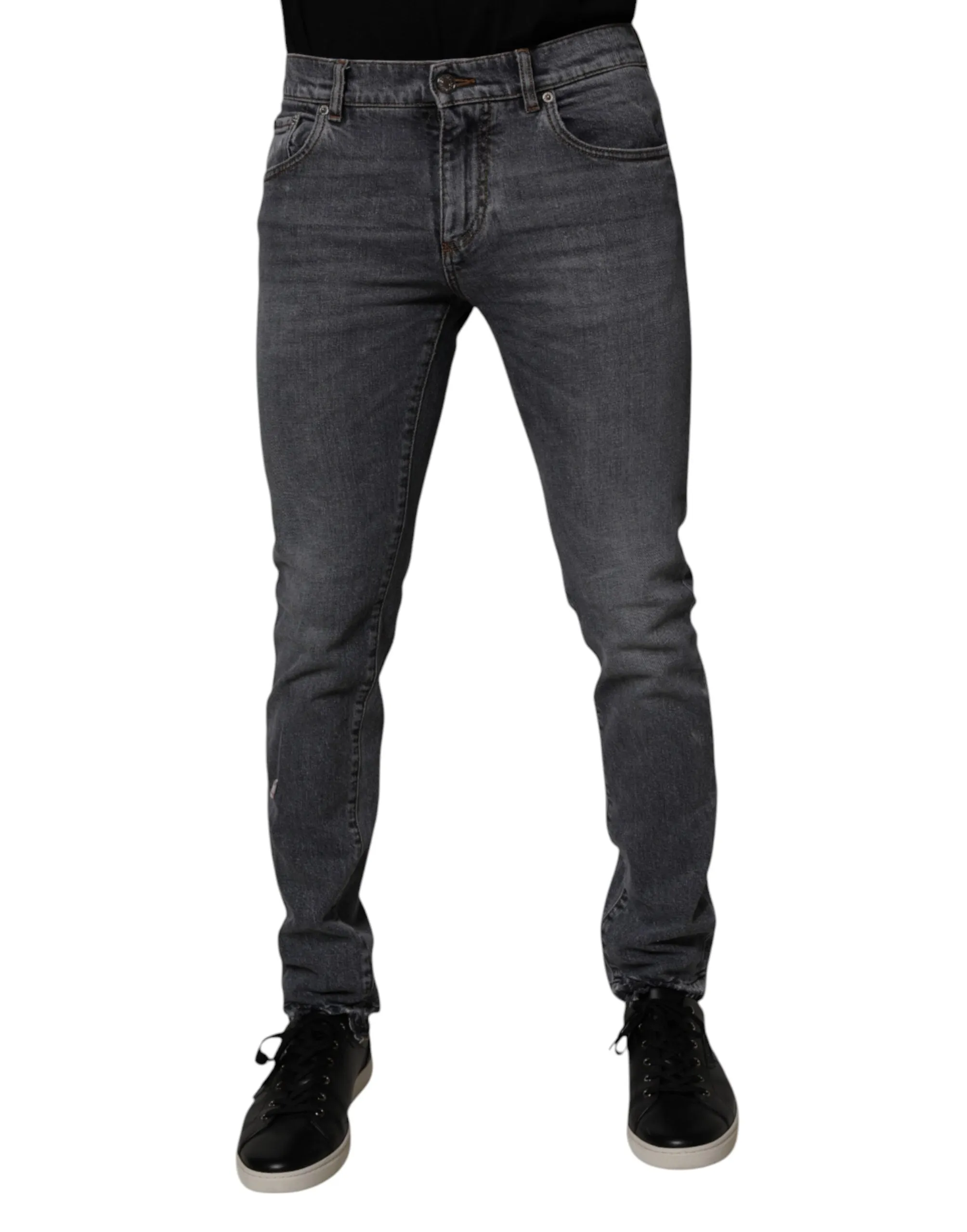 Dolce & Gabbana Jean Skinny Stretch en Coton Bleu pour Homme (Occasion)