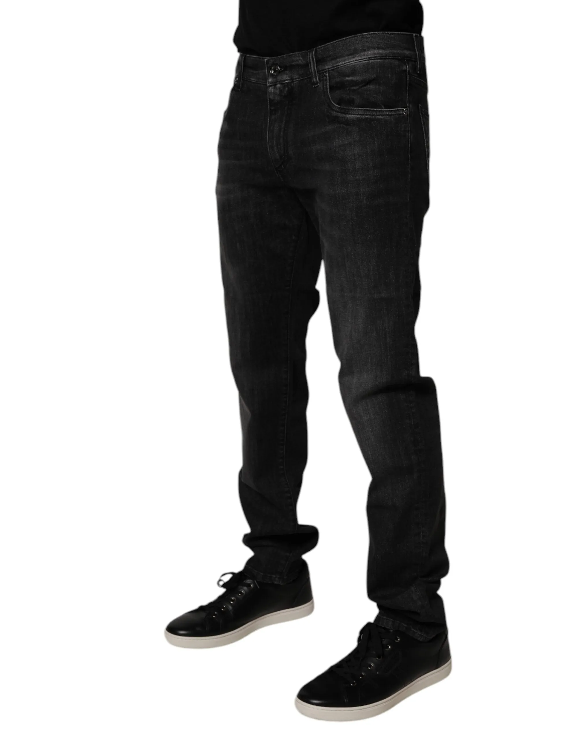 Dolce & Gabbana Jeans Skinny Homme en Coton Élastique