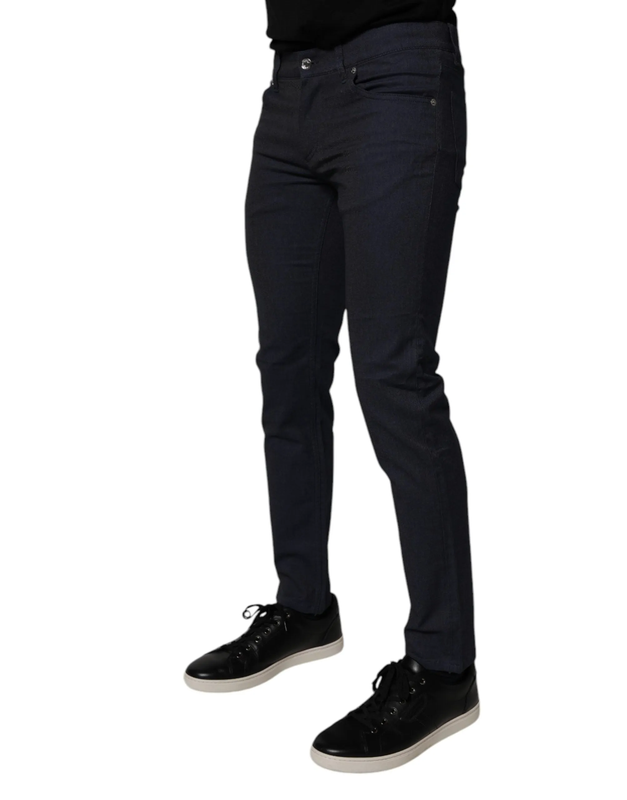 Dolce & Gabbana Jeans Skinny Homme en Coton Élastique