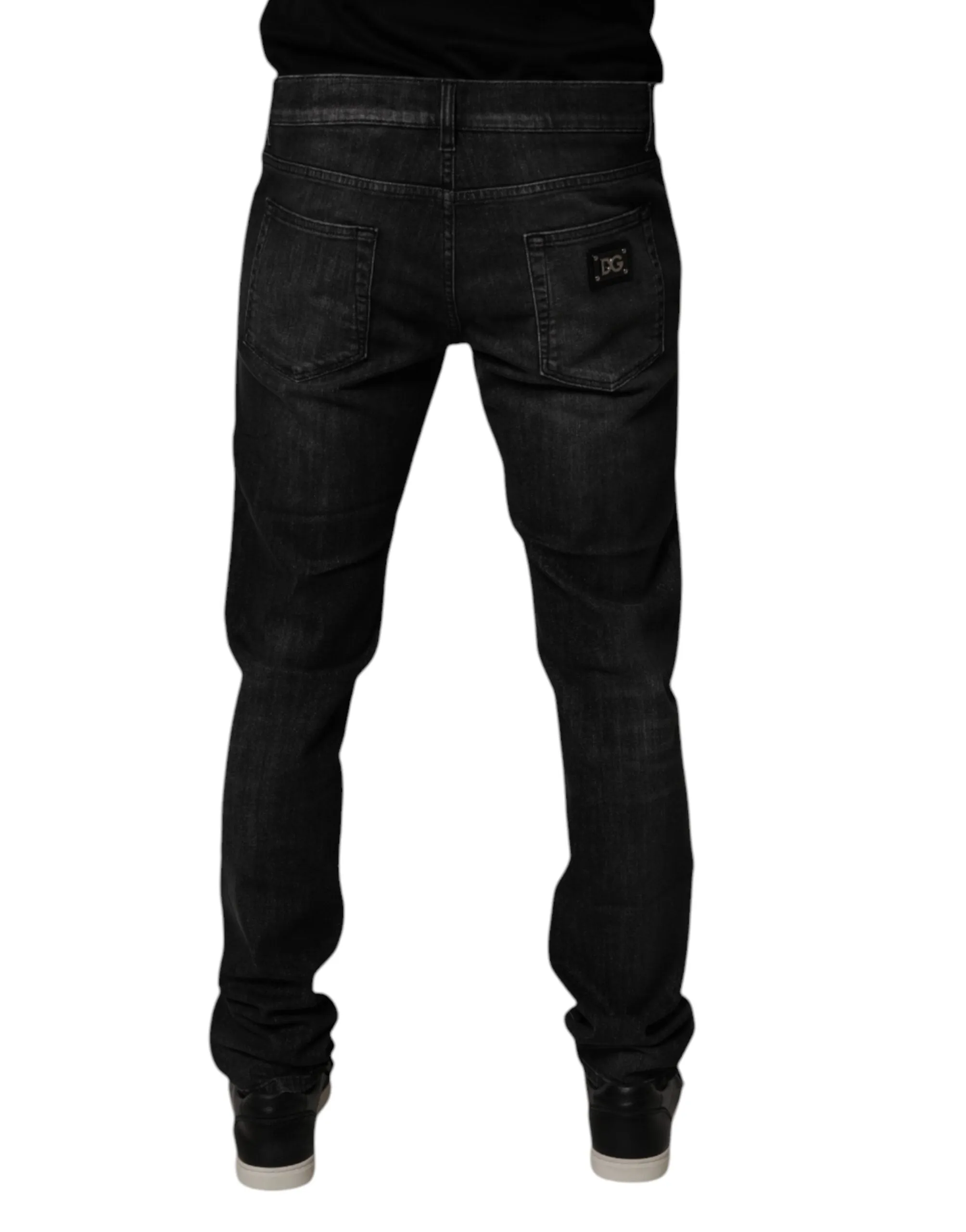 Dolce & Gabbana Jeans Skinny Homme en Coton Élastique