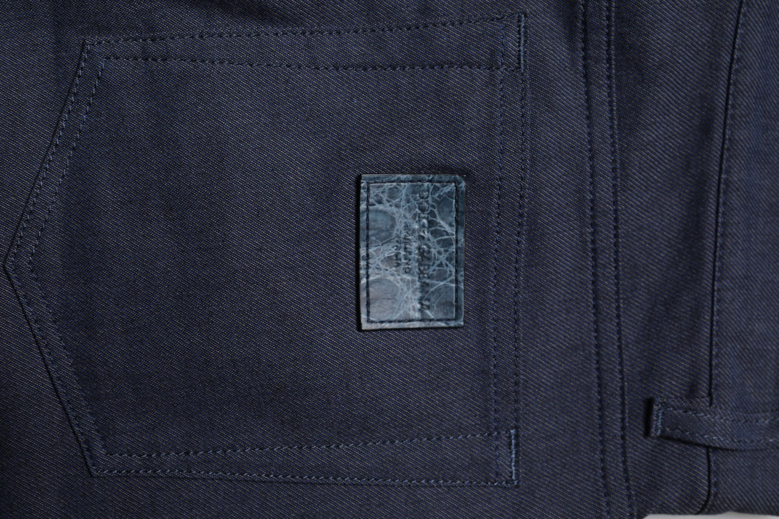 Dolce & Gabbana Jeans Skinny Homme en Coton Élastique