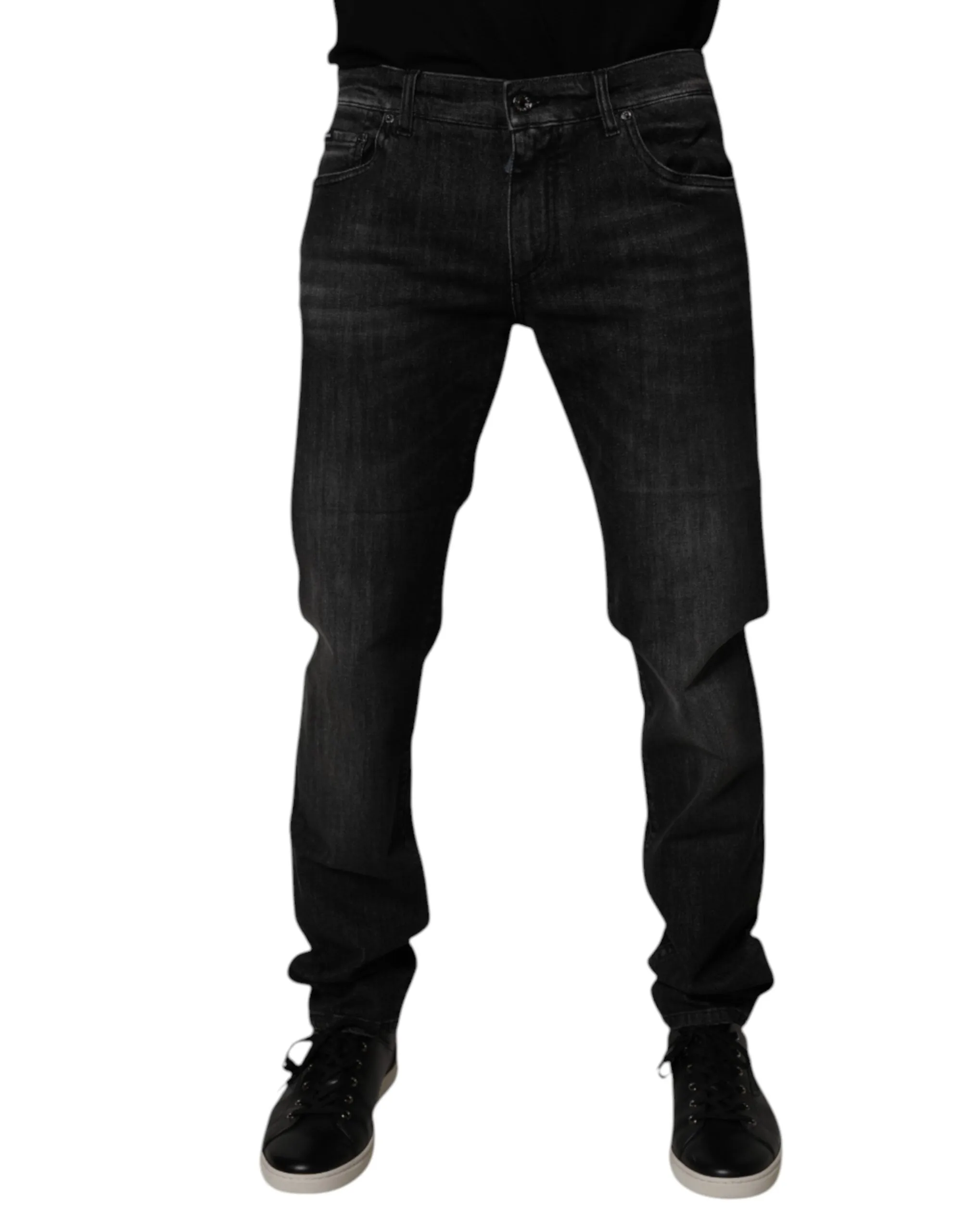 Dolce & Gabbana Jeans Skinny Homme en Coton Élastique