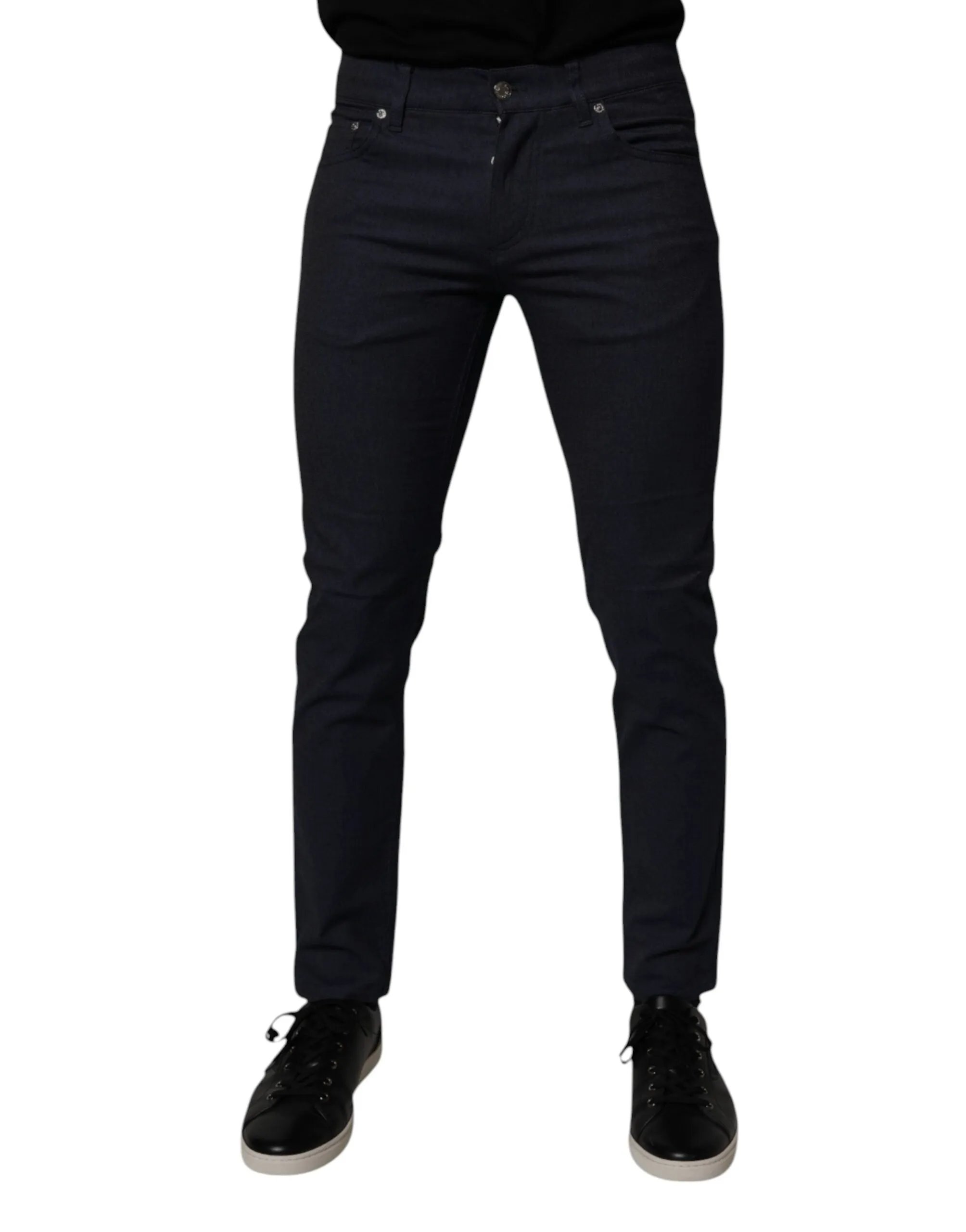 Dolce & Gabbana Jeans Skinny Homme en Coton Élastique