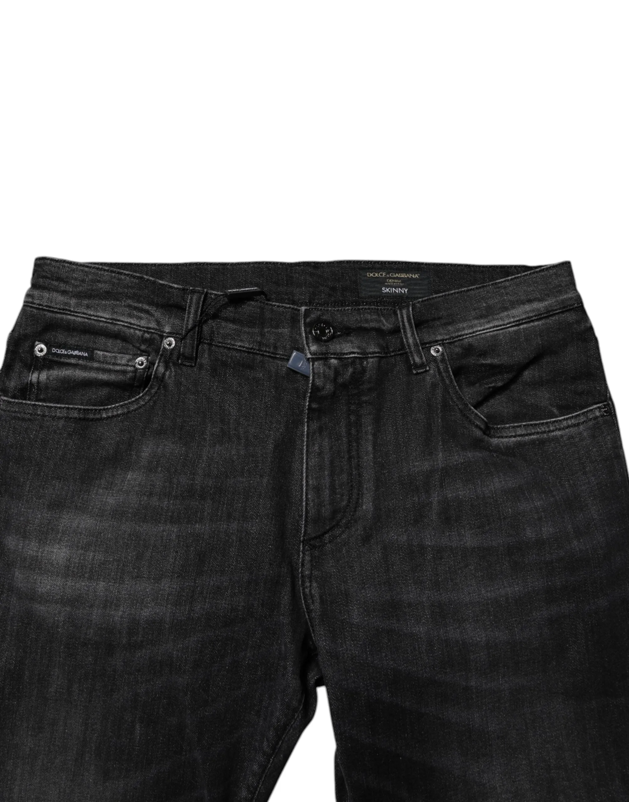 Dolce & Gabbana Jeans Skinny Homme en Coton Élastique