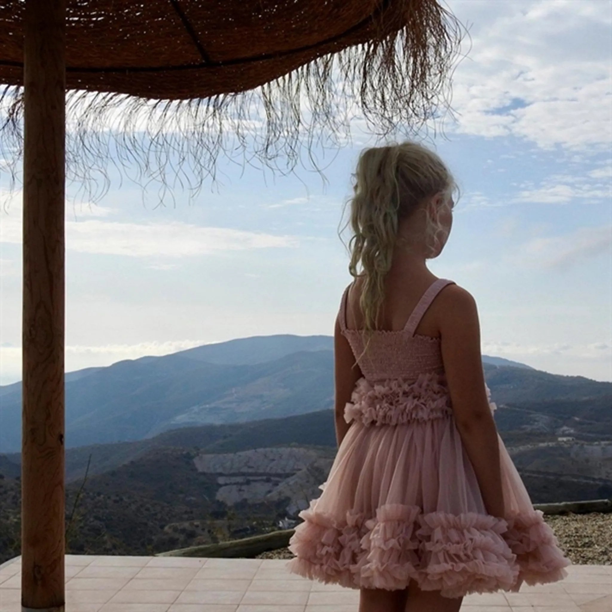 Dolly par Le Petit Tom Jupe à Volants Rose Ballet Dolly par Le Petit Tom