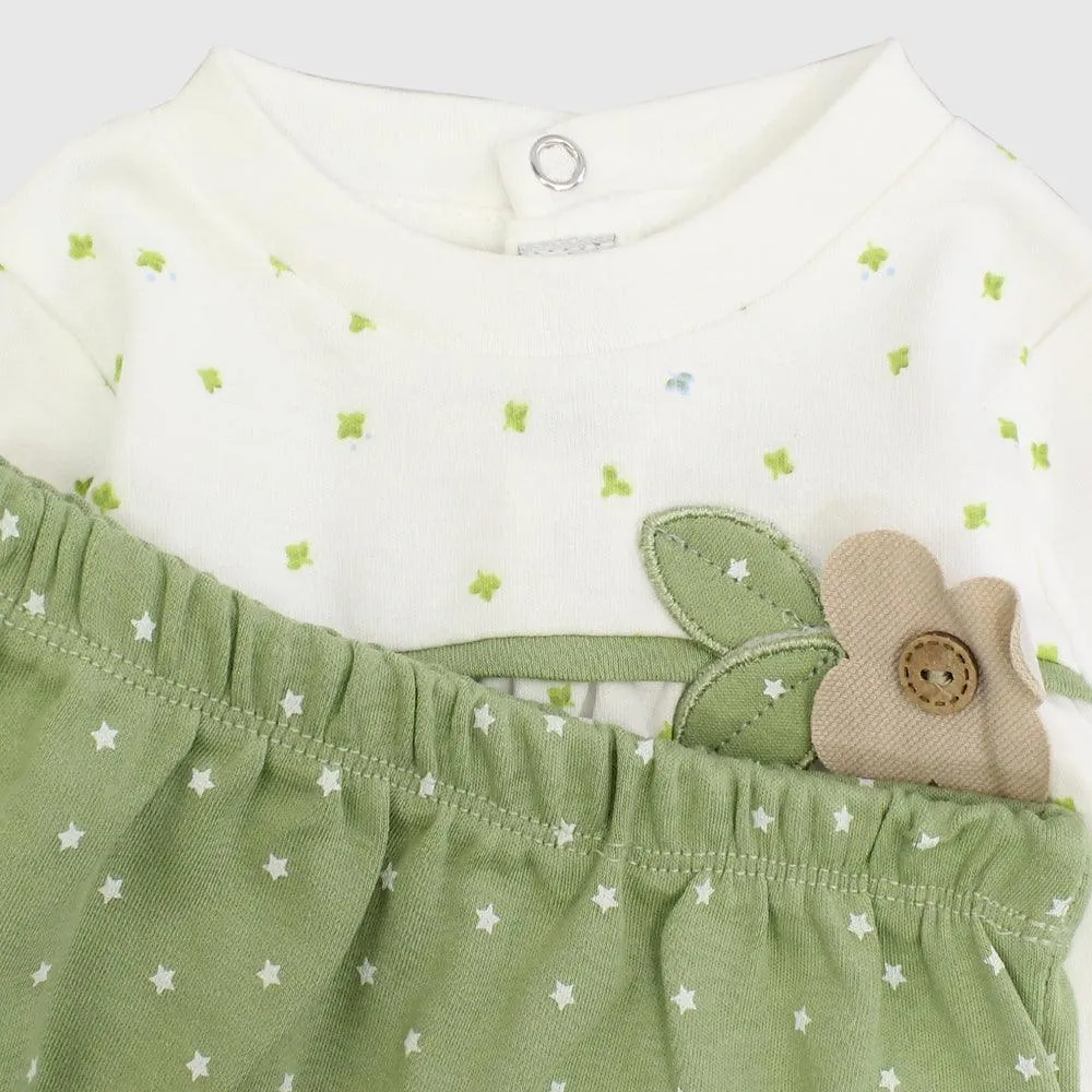 Pyjama à manches longues à pois