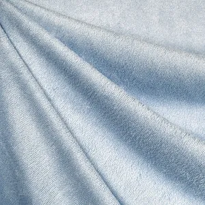 Bambou Rêveur Jersey Double Éponge Bleu Doux