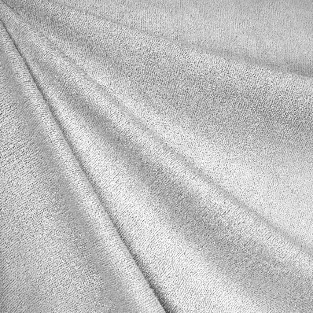 Bambou Rêveur Jersey Double Éponge Gris Doux