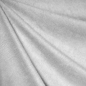 Bambou Rêveur Jersey Double Éponge Gris Doux