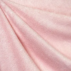 Bambou Rêveur Jersey Double Éponge Rose Doux
