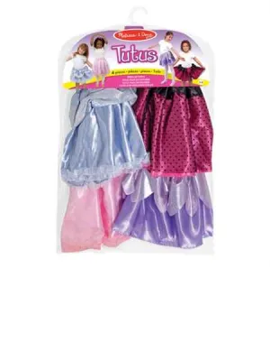 Ensemble de Jeu de Rôle Tutus pour Se Déguiser Melissa and Doug
