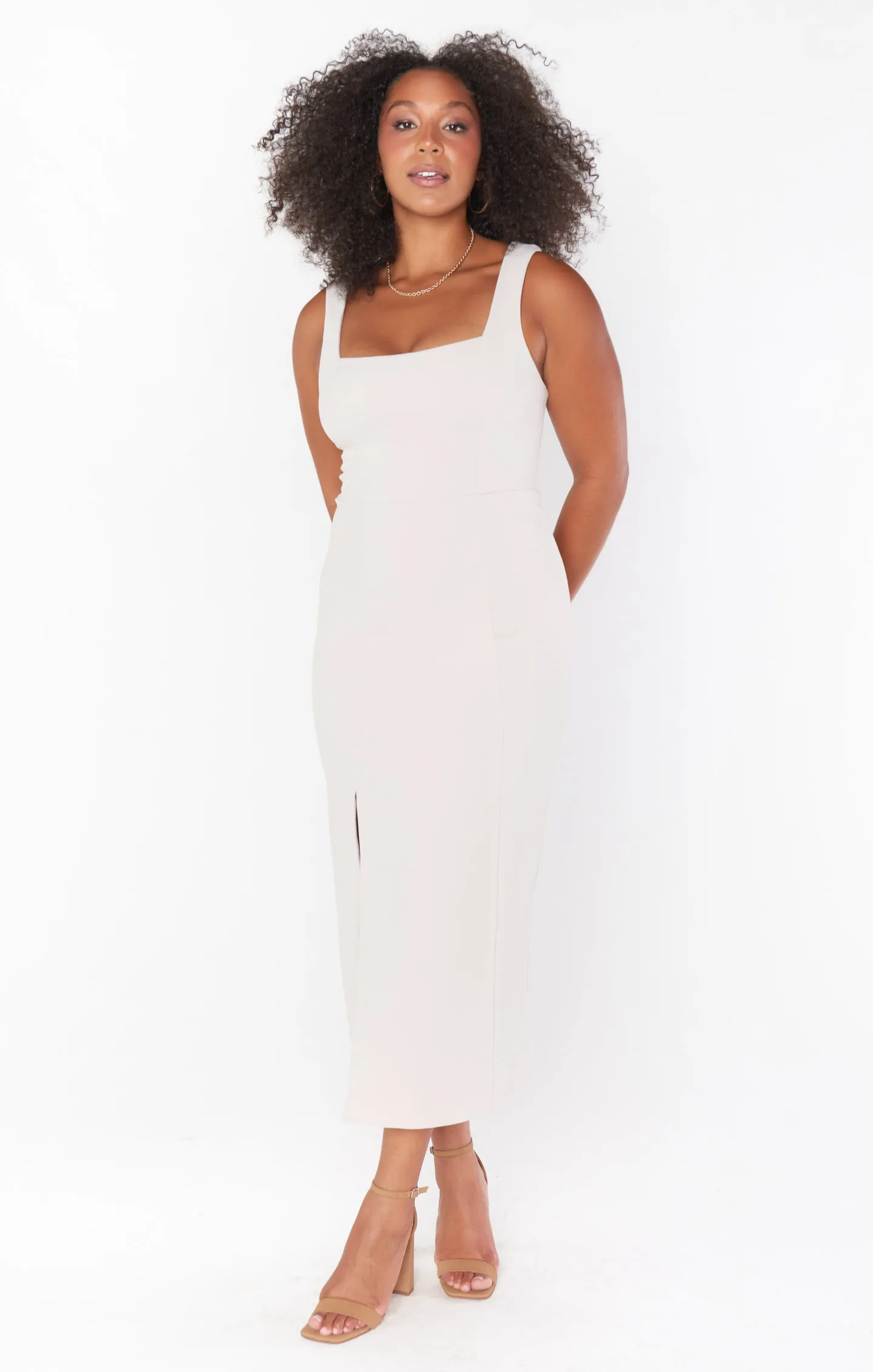 Robe Midi Eden ~ Montrez-moi l'élasticité de l'anneau