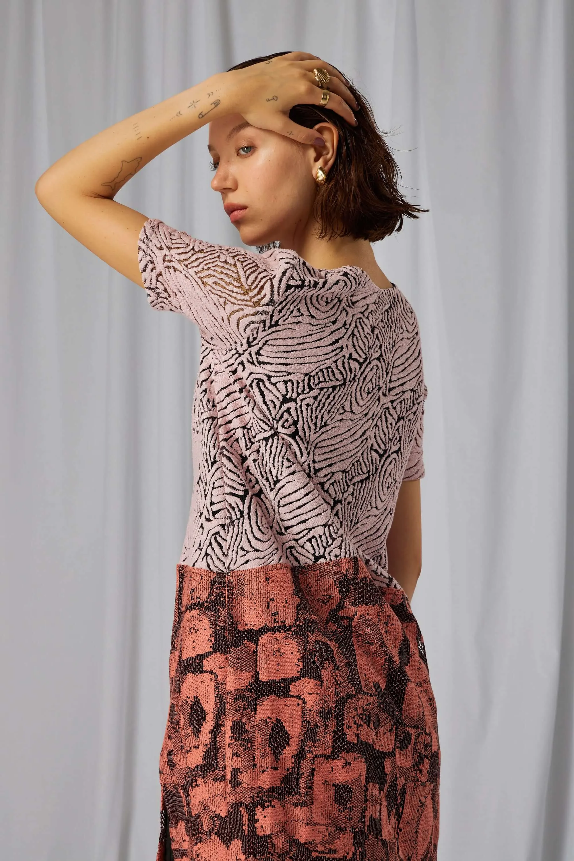 Robe Egon en dentelle bio