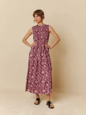 Robe Maxi Élastique Mc181 Mauve