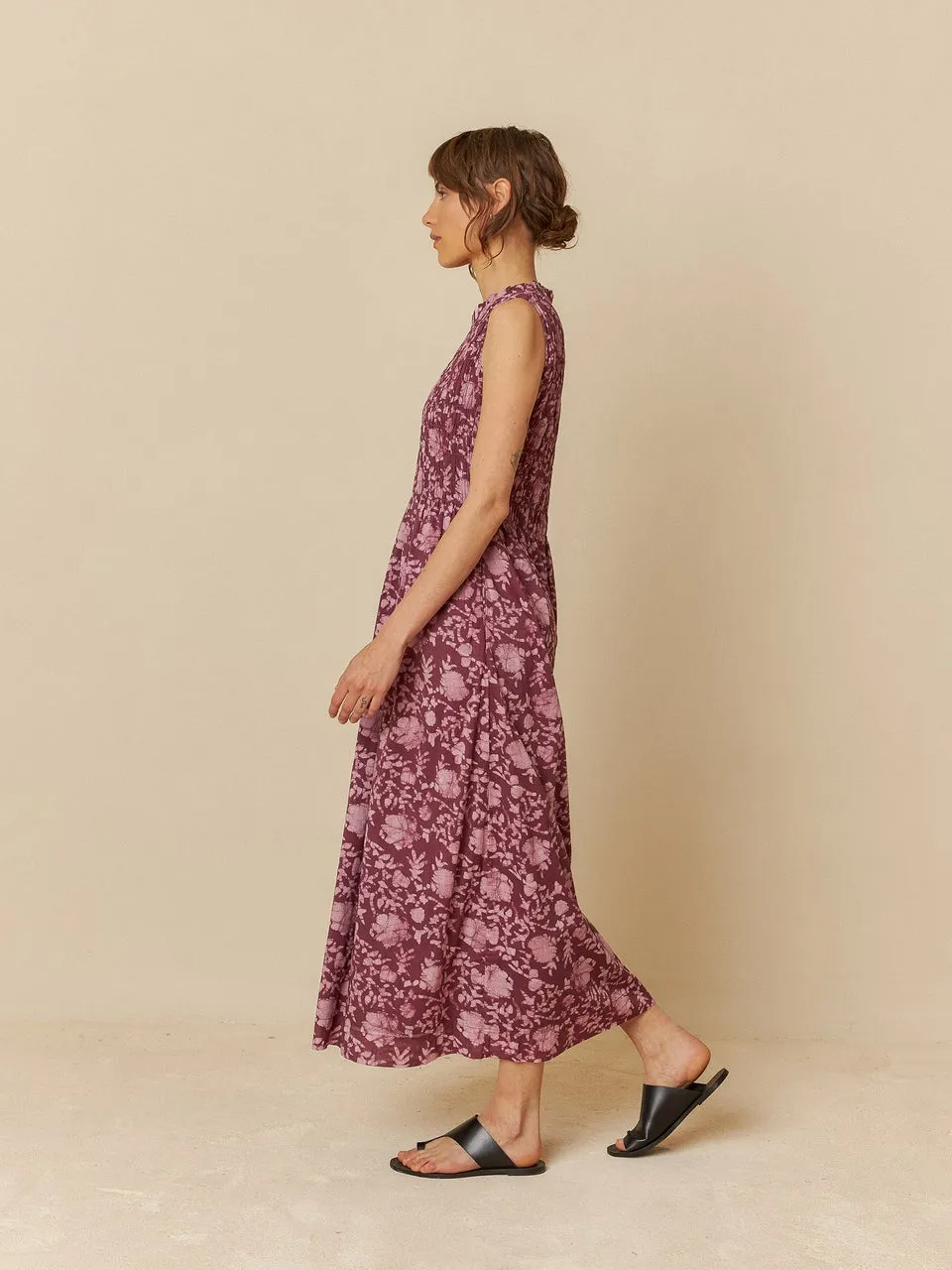 Robe Maxi Élastique Mc181 Mauve