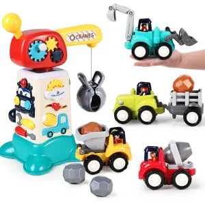 Ensemble de Jouets de Grue de Construction Électronique