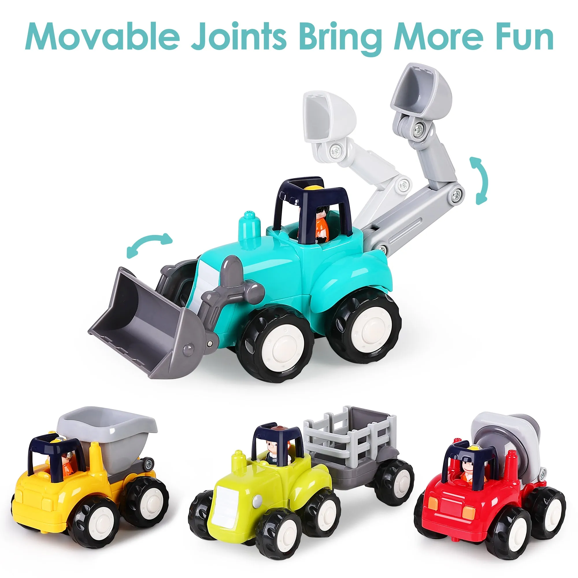 Ensemble de Jouets de Grue de Construction Électronique