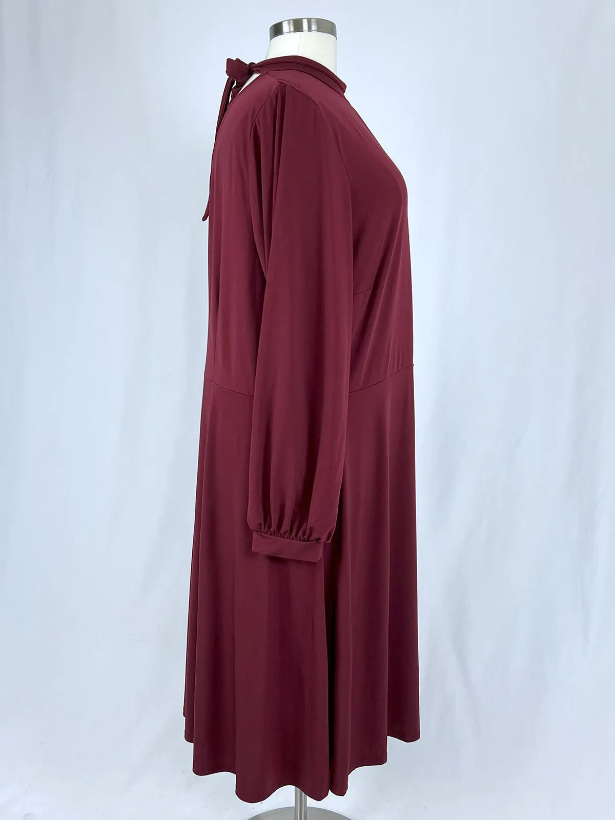 Robe bordeaux eloquii taille 28