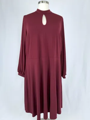 Robe bordeaux eloquii taille 28