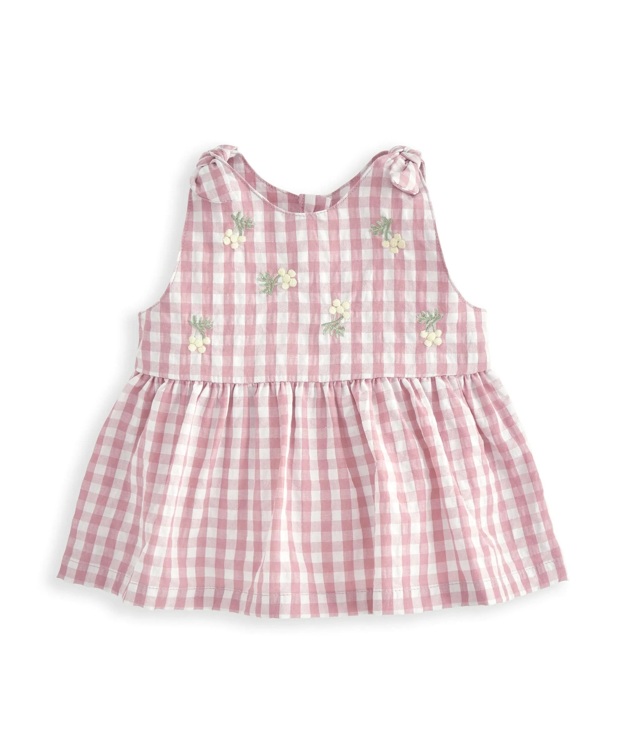 Ensemble Top et Short en Vichy Brodé (2 Pièces) Bébé/Enfant Mamas & Papas
