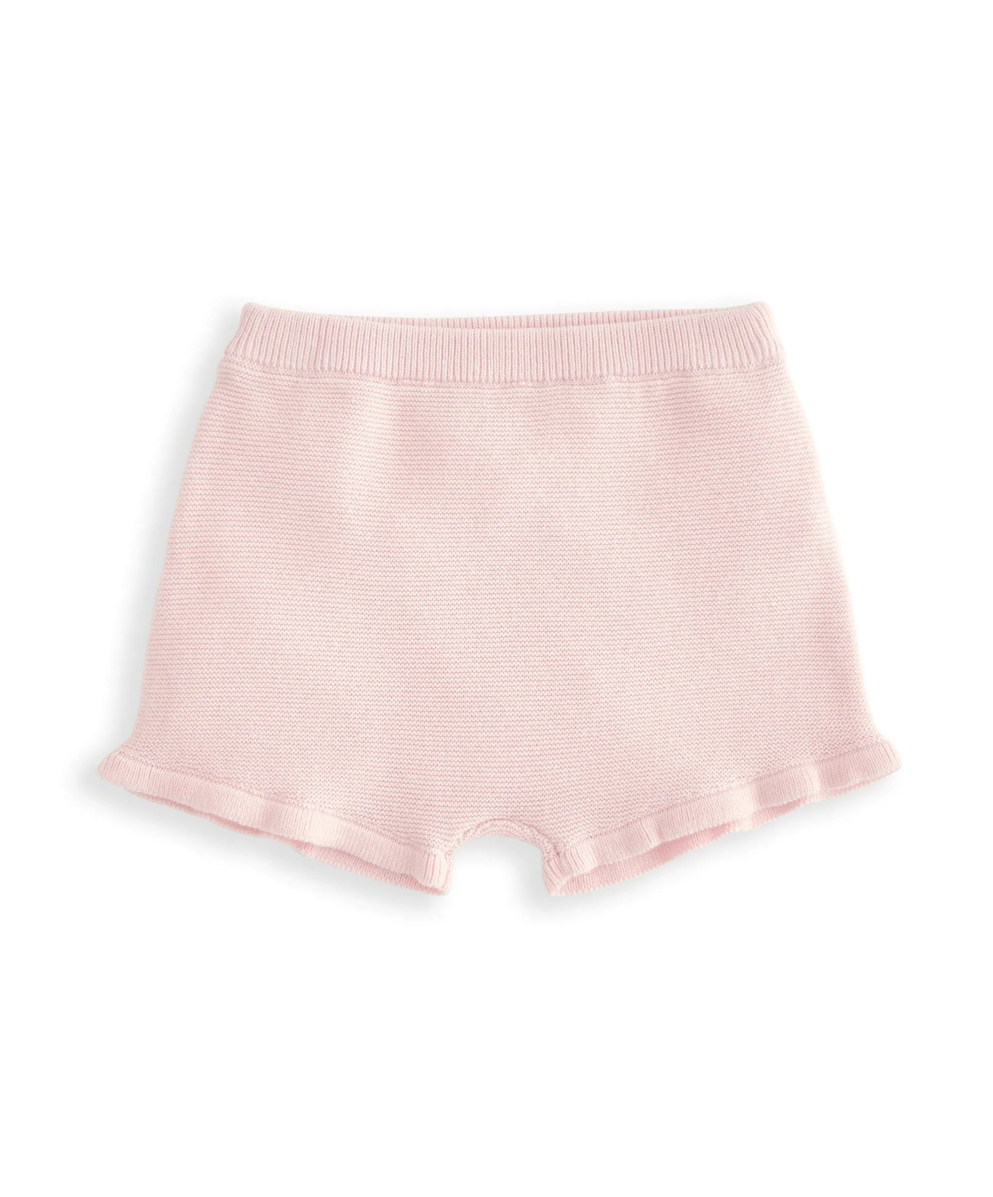 Ensemble Brodé en Maille Haut & Short (2 Pièces) - Rose Bébé Enfants Mamas & Papas